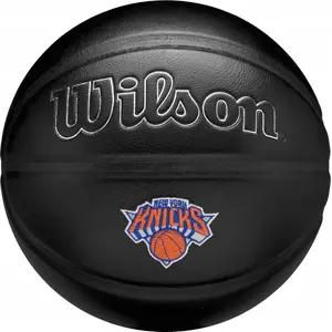 Basketbola bumba Wilson NBA Team Premiere New York Knicks WZ4026420XB Izmērs 7 Melna