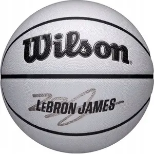 Basketbola bumba Wilson NBA Player Icon UV LeBron WZ4030501XB izmērs 7 pelēka