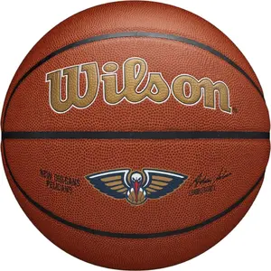 Basketbola bumba Wilson Team Alliance New Orleans Pelicans WTB3100XBBNO Izmērs 7 Brūna