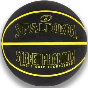 Futbola bumba Spalding Phantom melna izm. 7 (modelis 84 386Z)
