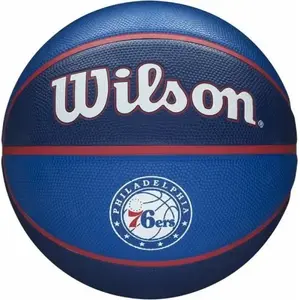Мяч для баскетбола Wilson NBA Tribute Philadelphia WTB1300XBPHI — один размер, синий