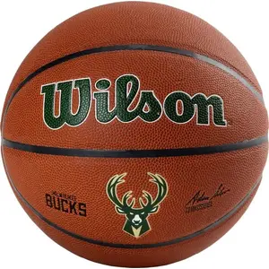 Basketbola bumba Wilson Team Alliance Milwaukee Bucks WTB3100XBMIL izmērs 7 brūna