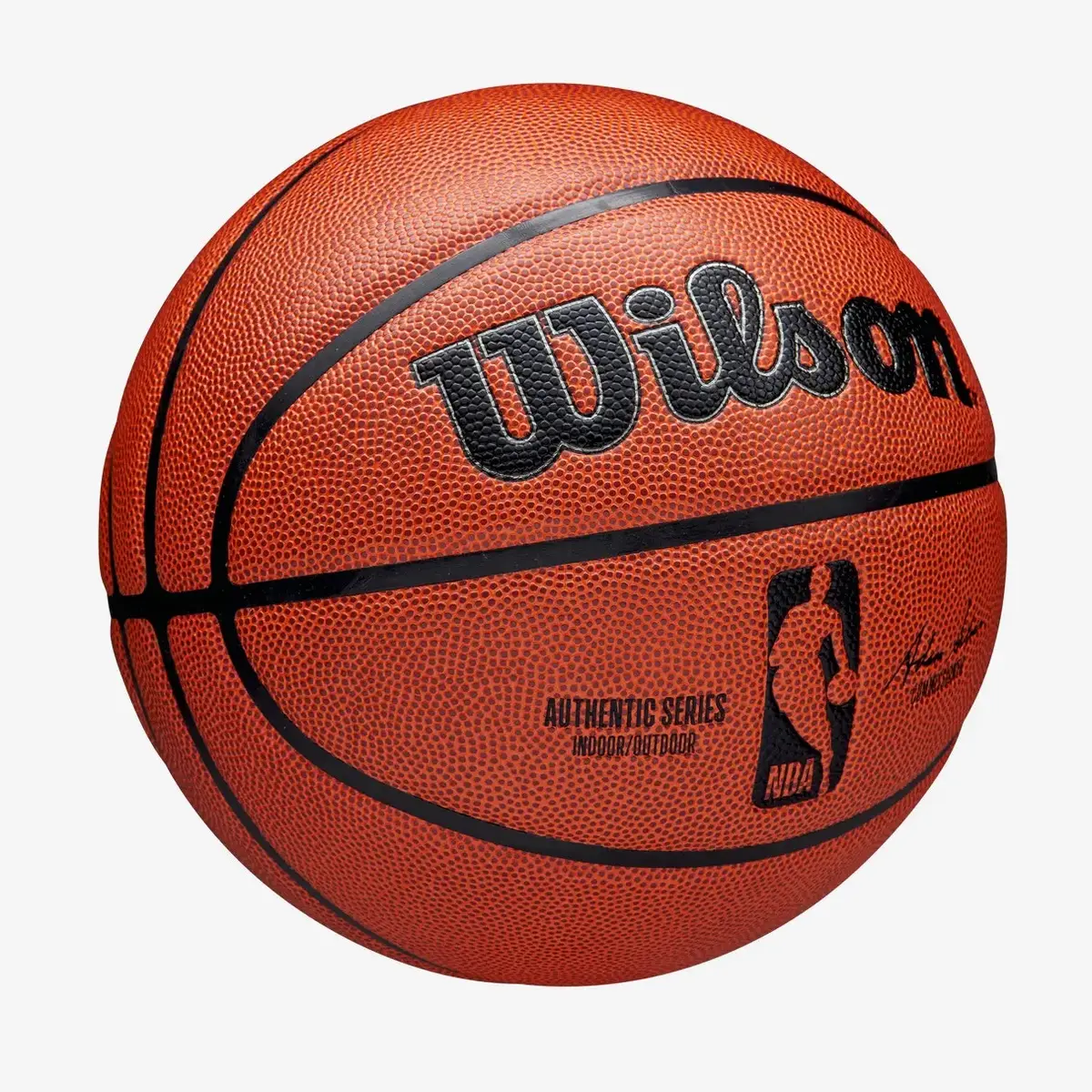 Wilson NBA Authentic brūna basketbola bumba Photo 2