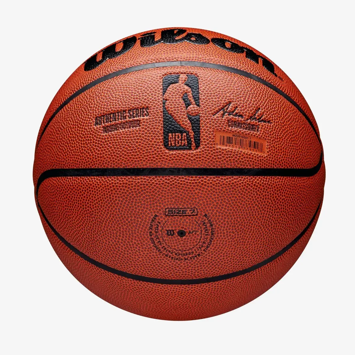 Wilson NBA Authentic brūna basketbola bumba Photo 6