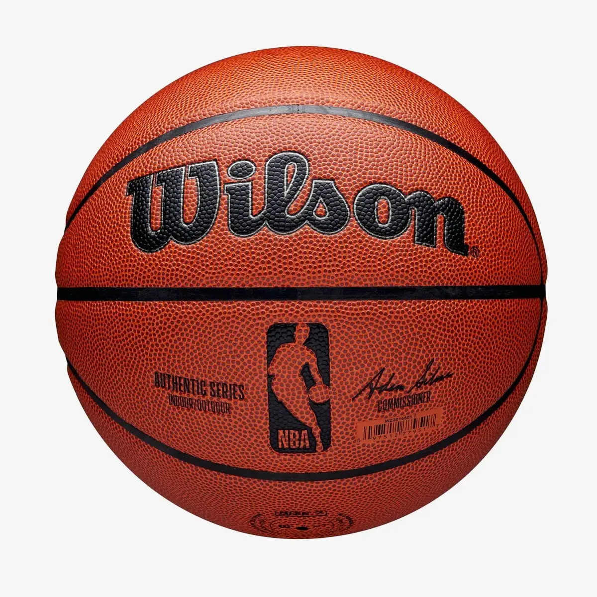 Wilson NBA Authentic brūna basketbola bumba Photo 7