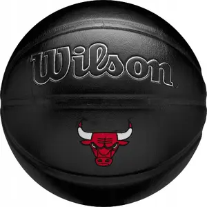 Baskebola bumba Wilson NBA Team Premiere Chicago Bulls WZ4026405XB Izmērs 7 Melna