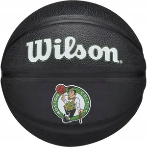 Мини-мяч для баскетбола Wilson Team Tribute Boston Celtics WZ4017605XB, размер 3, чёрный