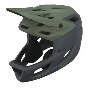 Защитный шлем full-face GIRO COALITION SPHERICAL матовый hedge green dark shark размер M (55–59 см) 2025