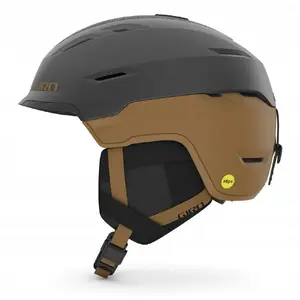 Зимний шлем GIRO Tor Spherical MIPS, metallic coal/tan, размер L (59–62.5 см)