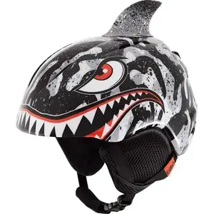 Защитный шлем GIRO Launch Plus чёрно‑серый tiger shark, размер XS (48,5–52 см)