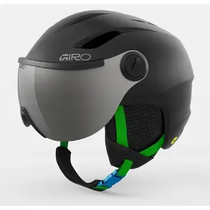 MIVIDA junior winter helmet GIRO BUZZ MIPS matte black party blocks size S 52–55.5 cm