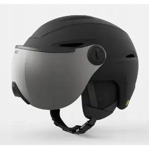 Protective Winter Helmet MIVIDA GIRO VUE MIPS matte black / silver flash size M (55.5–59 cm)