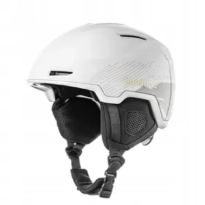 Ski helmet Rockbros Qunature 10130003001 with ear pads size L — white