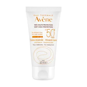Sejas saules aizsargkrēms Avene Mineral Cream SPF 50+, tūbiņa, 1 gab.