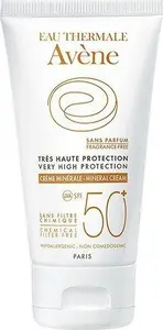 Солнцезащитный крем Avene Mineral Cream SPF 50+ для лица, туба, 1 шт.