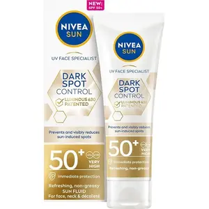 Sunscreen face fluid Nivea Sun Spot Control Luminous 630 SPF50+ 40 ml