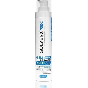 Крем для лица Solverx Atopic Skin 3-в-1 SPF50+ для атопичной кожи 50 мл