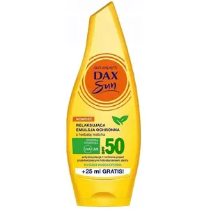 Защитная расслабляющая эмульсия SPF50 DAX — солнцезащитный крем для лица и тела, высокая защита