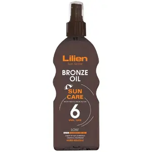 Ievasina eļļa Nivea Sun Active Bronze SPF 6, 200 ml — zema aizsardzība iedegumam