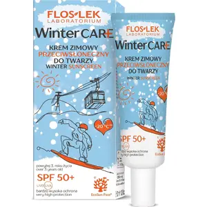 Крем для лица с солнцезащитой Floslek Winter Care SPF50+ 30 мл — защита лица от солнца