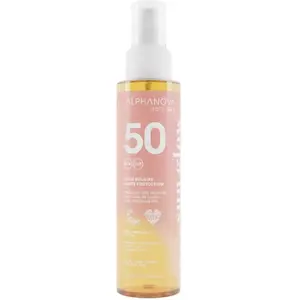 Sunscreen oil Alphanova Daily Sun Glow SPF50 125 ml — high protection sun care
