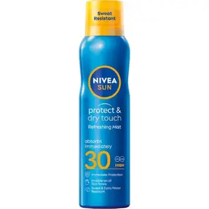 Saules aizsardzības sprejs No name NIVEA Sun Protect & Dry Touch SPF30 200 ml
