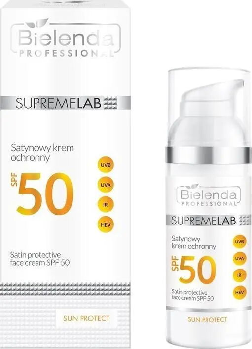 Aizsargājošs satīna sejas krēms SPF50 BIELENDA