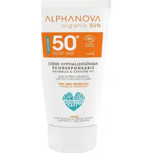 Крем солнцезащитный ALPHANOVA SUN SPF50 гипоаллергенный водостойкий 50 г