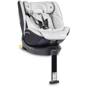 Bērnu autosēdeklis Caretero Lumi I-Size gaiši pelēks, piemērots 40–150 cm