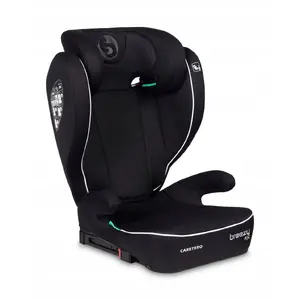 Bērnu autosēdeklis Caretero Breezy Fix Black bērniem 100–150 cm
