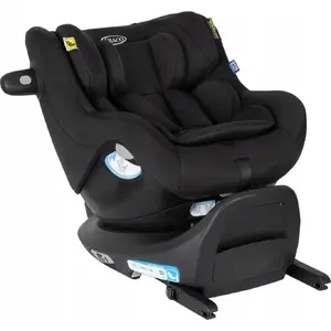 Bērnu autosēdeklis GRACO TURN2ME DLX R129 — modelis GC2302AAMD, Midnight
