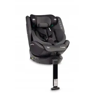 Bērnu autosēdeklis Caretero Lumi i‑Size tumši pelēks, piemērots 40–150 cm