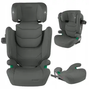 Bērnu autosēdeklis MONROE TENDO pelēks 100–150 cm ar ISOFIX