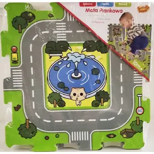 Мягкий пенопластовый игровой коврик Smily Play Mata piankowa ulica SP84357