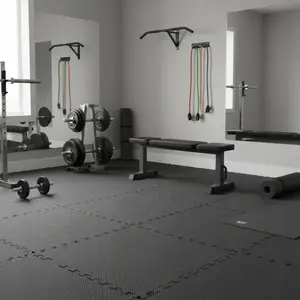 Putu puzļu paklājs Funfit Mata Piankowa Puzzle — savienojamās putu flīzes (izmērs nesnorādīts)