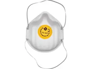 Dust mask YATO YT-74862 Cup FFP1 disposable filtering facepiece, white, 1 pc