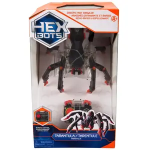 Interaktīvā rotaļlieta HexBug Black Widow — HEX BOTS sērija, robotizēta kukaiņa