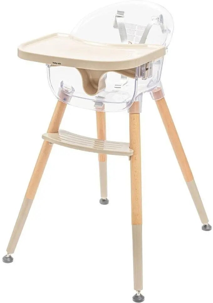 Baby Mix barošanas krēsls Ingrid Wooden