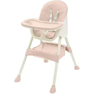 Barošanas krēsls baby design Nora Dusty Pink — barošanas sēdeklis, kompakta salokāma konstrukcija