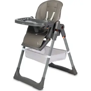 High chair Caretero Vars grey — adjustable feeding seat for infants and toddlers