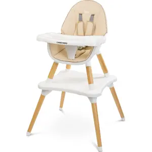 Barošanas krēsls Caretero Tuva bēšs TERO-7707 — bērnu barošanas krēsls
