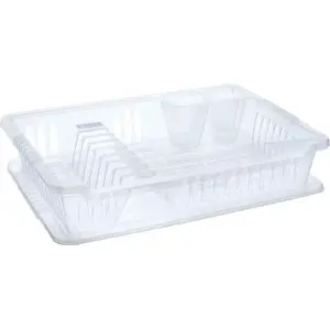 Dish drainer with drip tray ORION AVO000424 — universal countertop dish rack