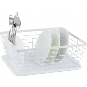 Dish Drainer KingHoff KH-1730 — Kitchen Dish Rack for Drying and Draining