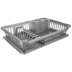Dish drainer ORION model Ori_150695, gray, 40×29×8.5 cm