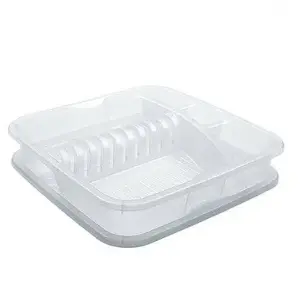 Dish Drainer Norimpex Geometric – countertop dish rack for plates and cutlery