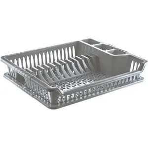 Dish drainer ORION model Ori_150697, grey, 46×37×8.5 cm