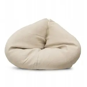 Kaķu gulta/aule WickerPL BK-16255, bēša, 73×60×46 cm, ar rāvējslēdzēju
