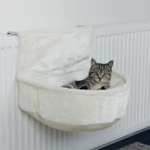 Radiatora guļvieta kaķiem Trixie Cuddly Bag — 450×330×130 mm, roku mazgāšana, iekštelpām