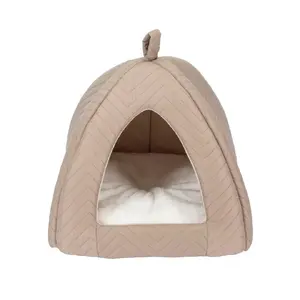 Cat Bed VidaXL YF130028 — 40×40×35 cm soft pet bed for cats