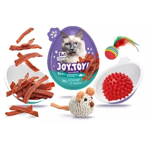 Kaķu rotaļlieta-argardums Trixie JOY&TOY! Snack Suprise 2‑in‑1 — rotaļlieta ar tunča gardumu 20 g
